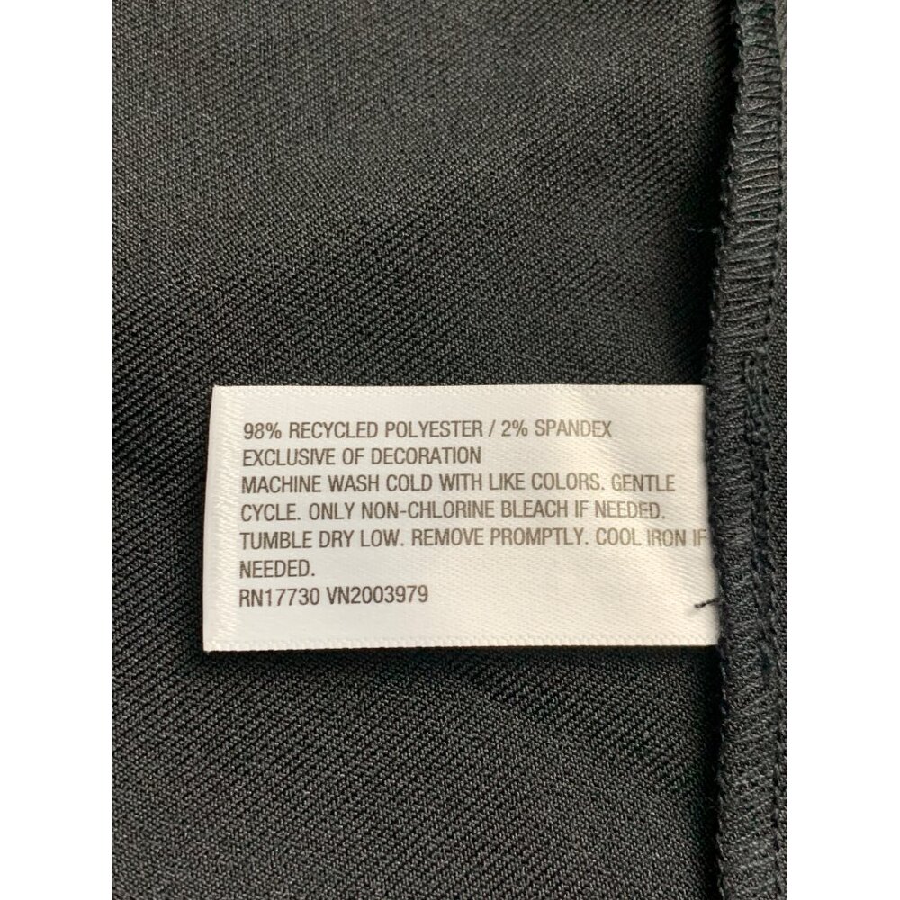A New Day Womens Black Bow Accent Short Sleeve A-Line Dress Size Small - Picture 11 of 11